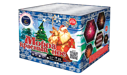  Батарея салютов Мороз Красный Нос  в Уссурийске