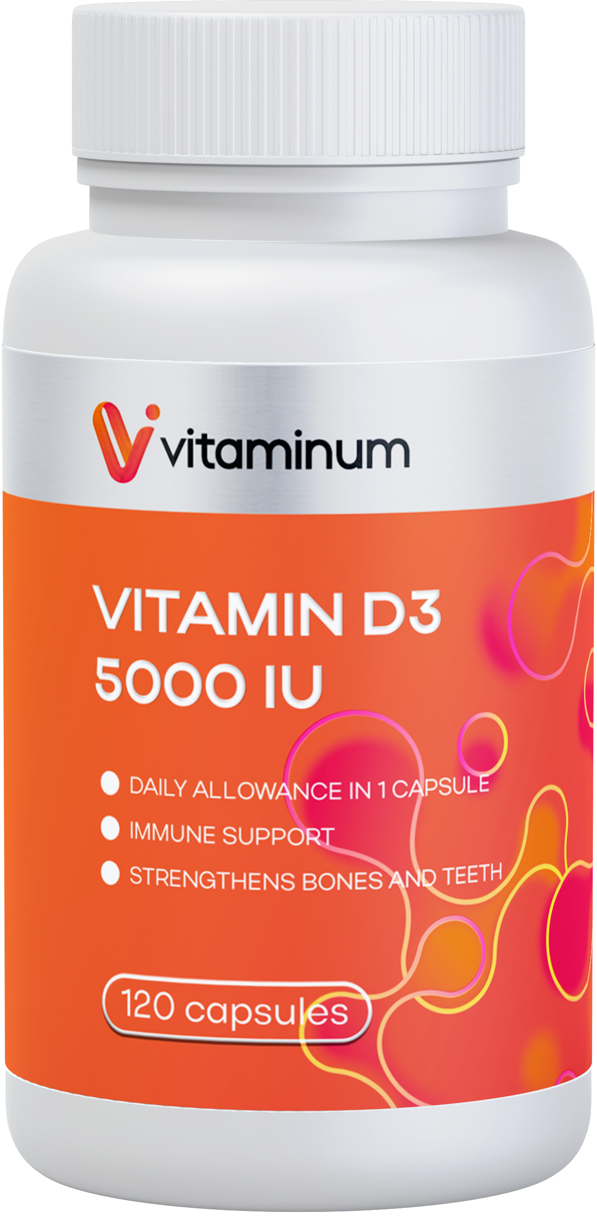  Vitaminum ВИТАМИН Д3 (5000 МЕ) 120 капсул 260 мг  в Уссурийске